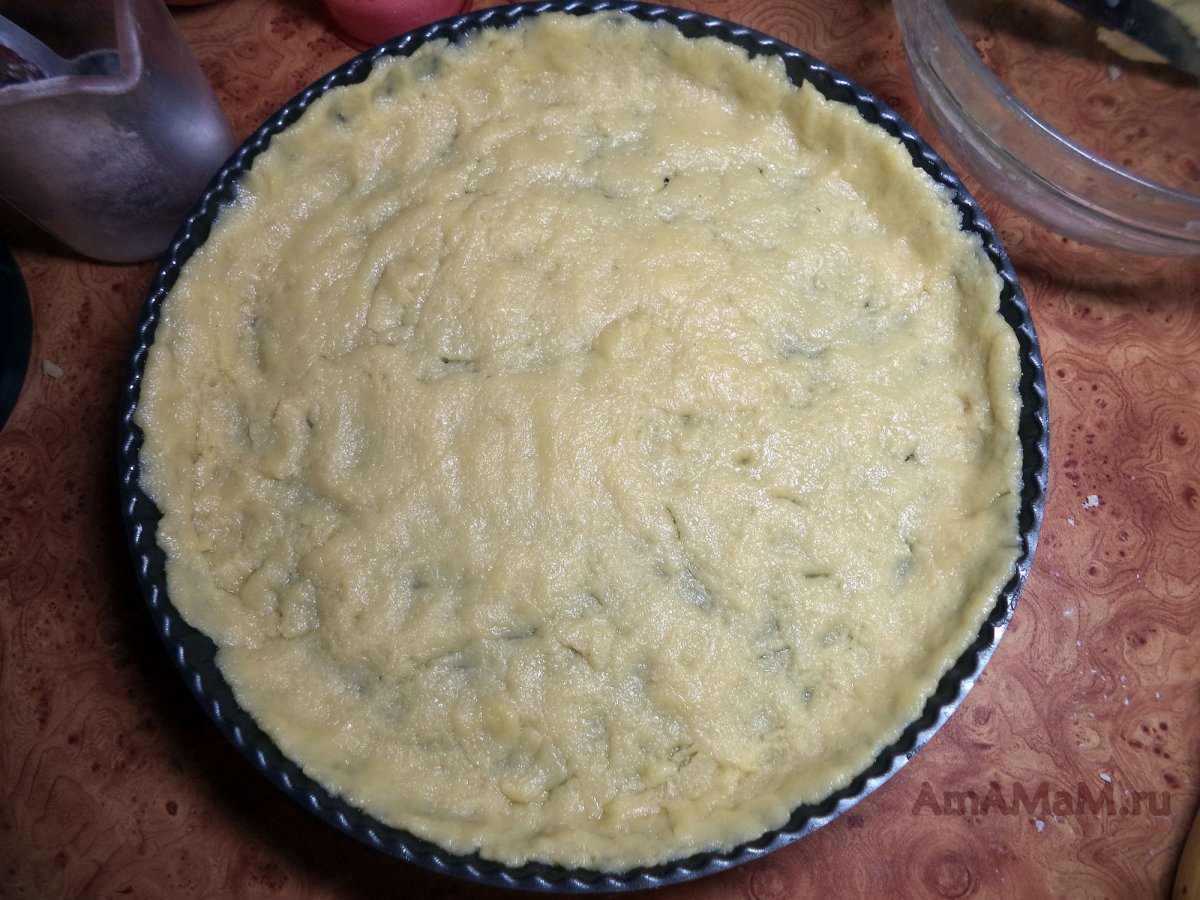 Песочный яблочный пирог