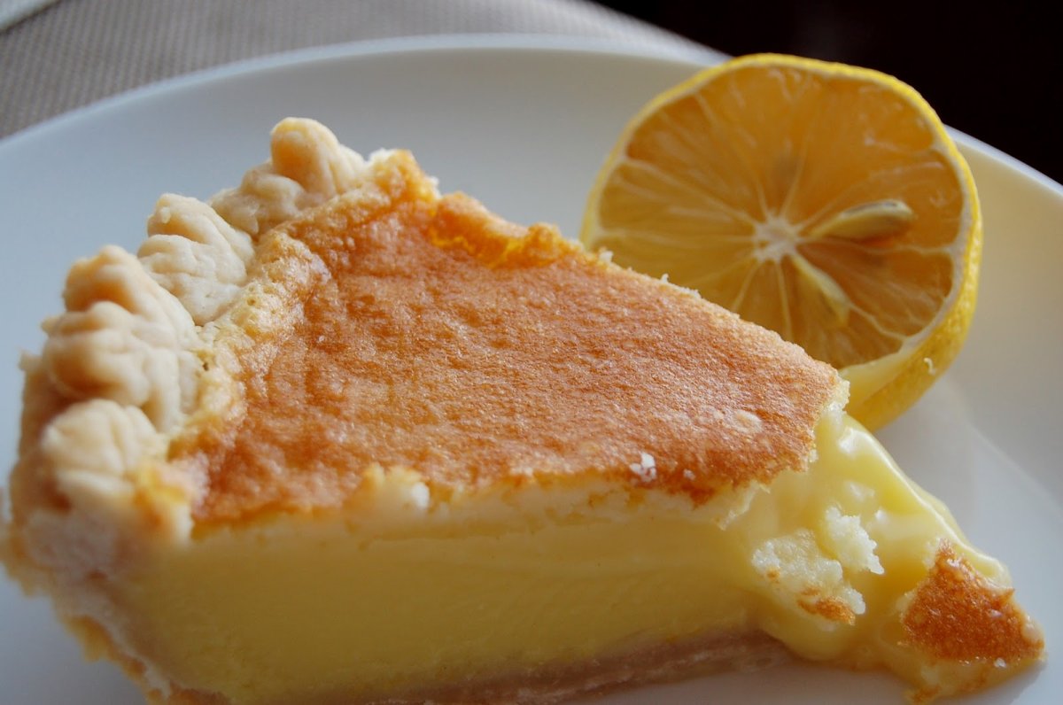 Выпечка с лимонным курдом
