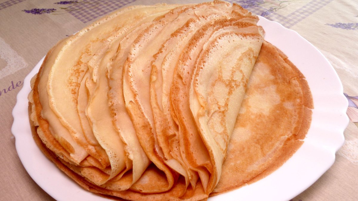 Ажурные блинчики