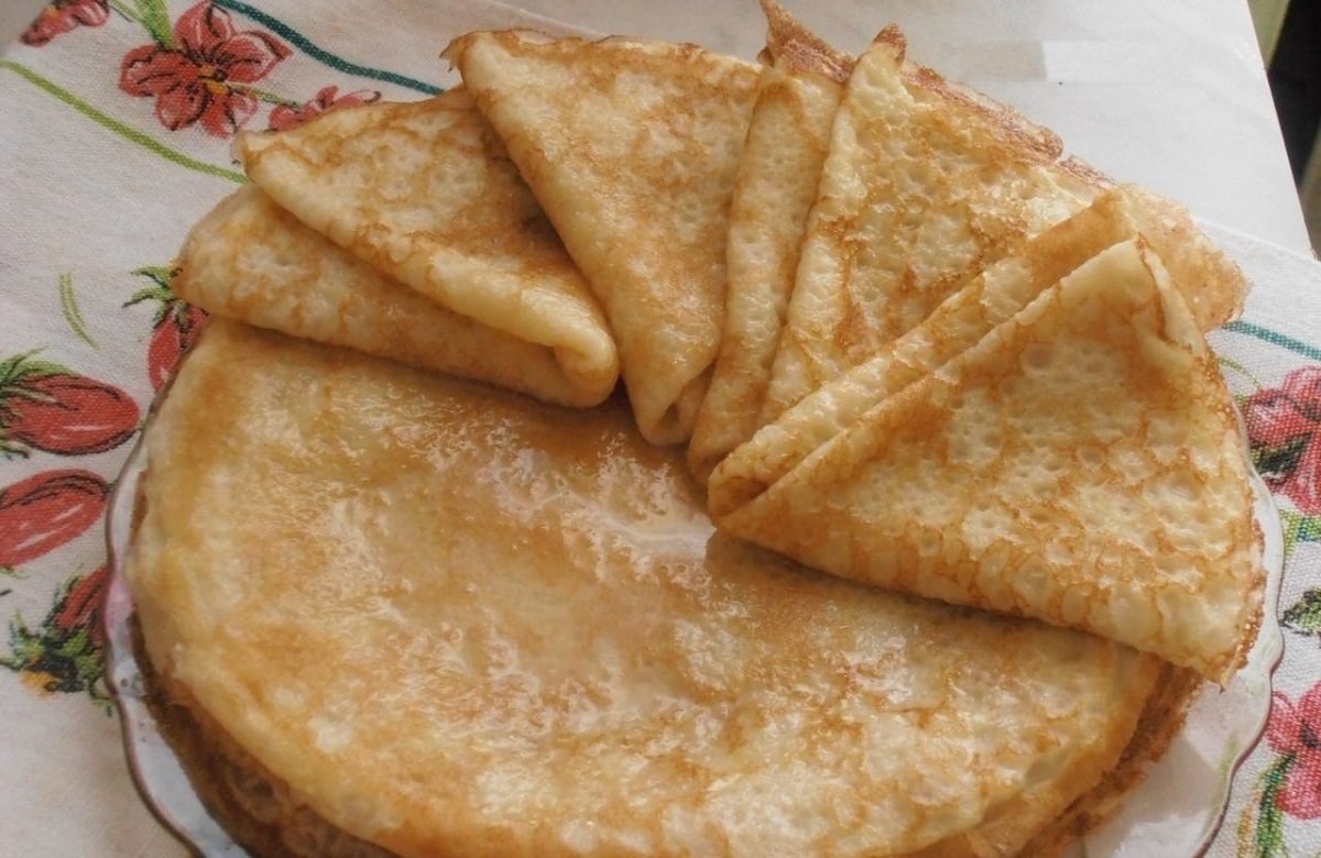 Панкейки с кленовым сиропом