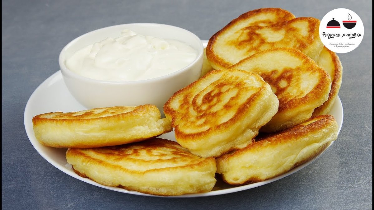 Оладьи с бананом