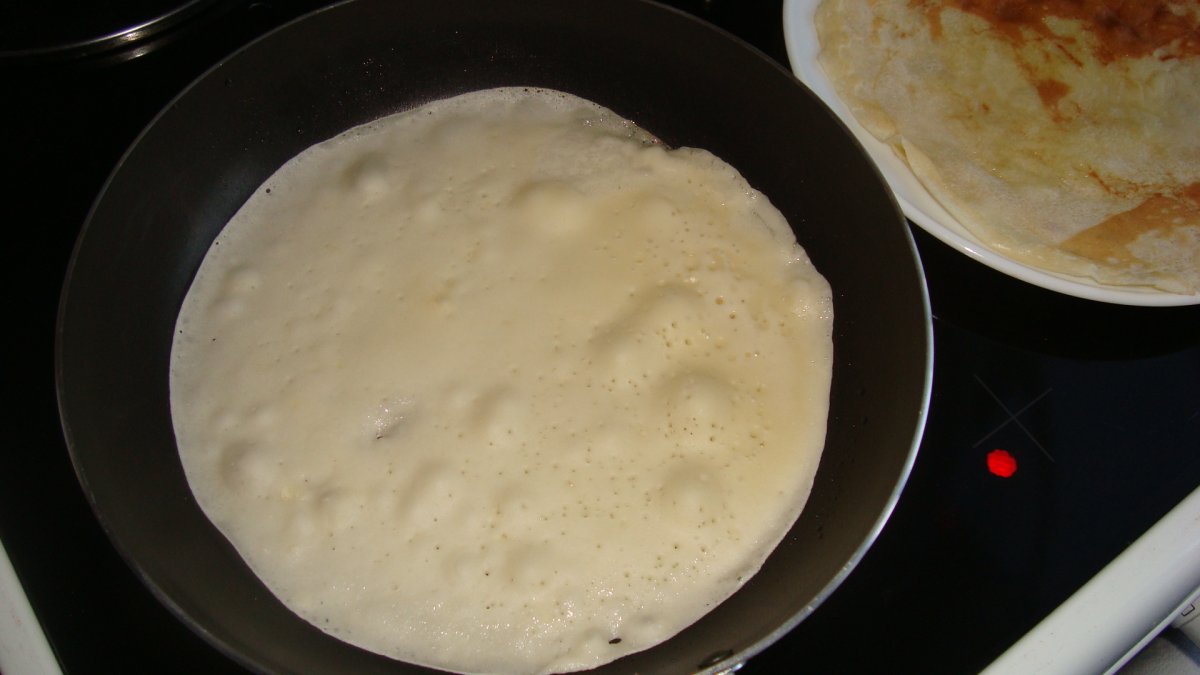Блины на кефире