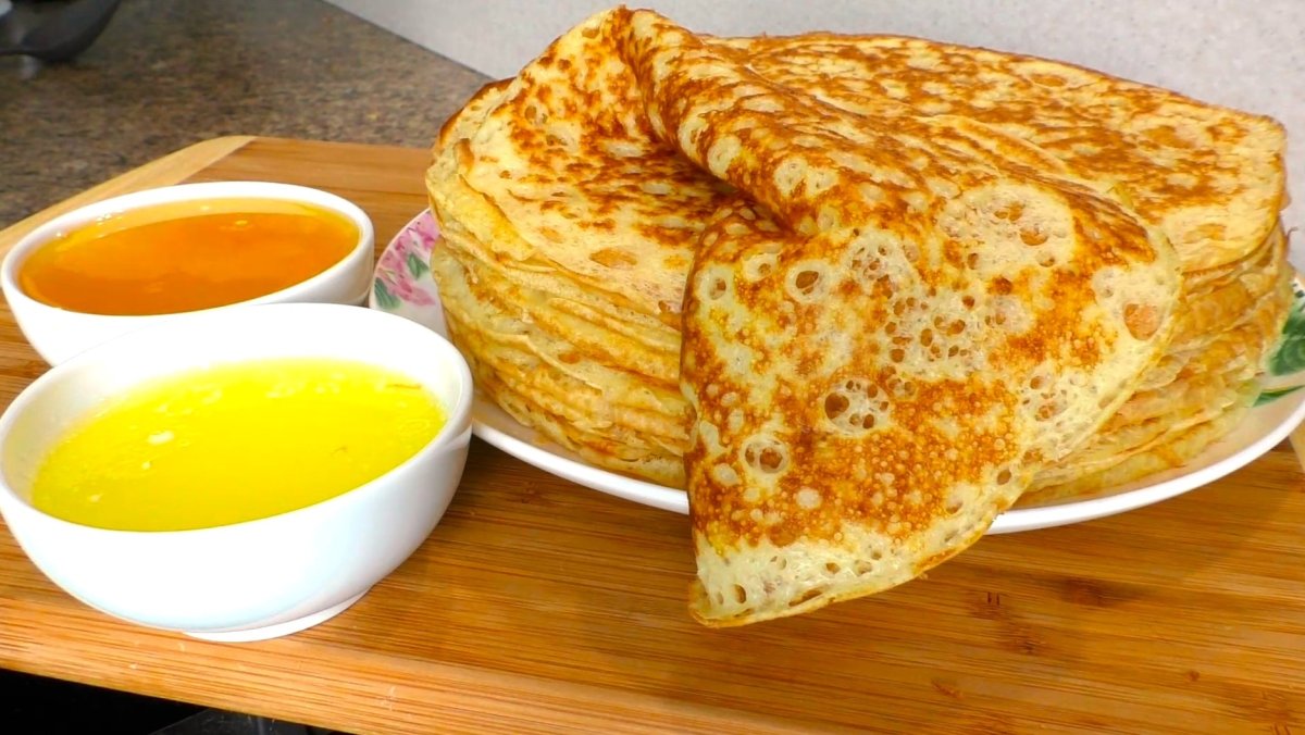 Блинчики со сгущенкой