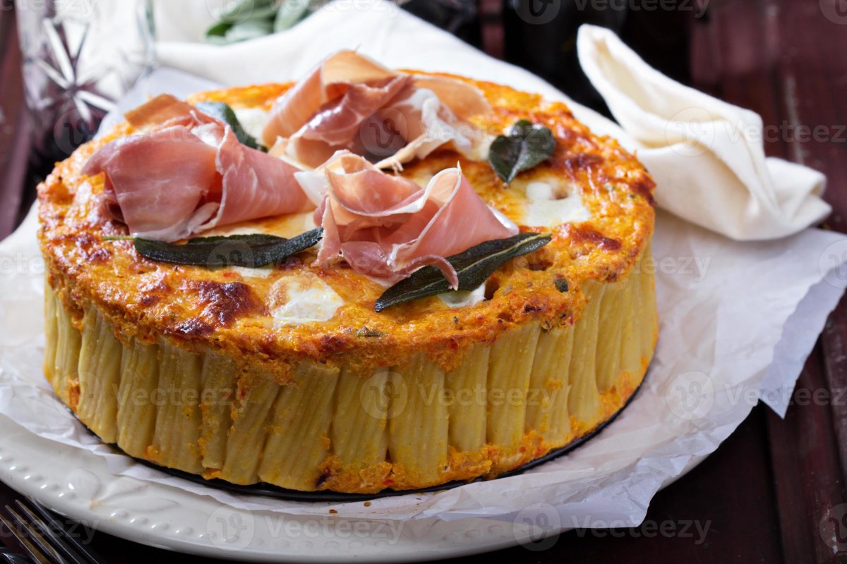 Макароны запеченные в духовке с сыром