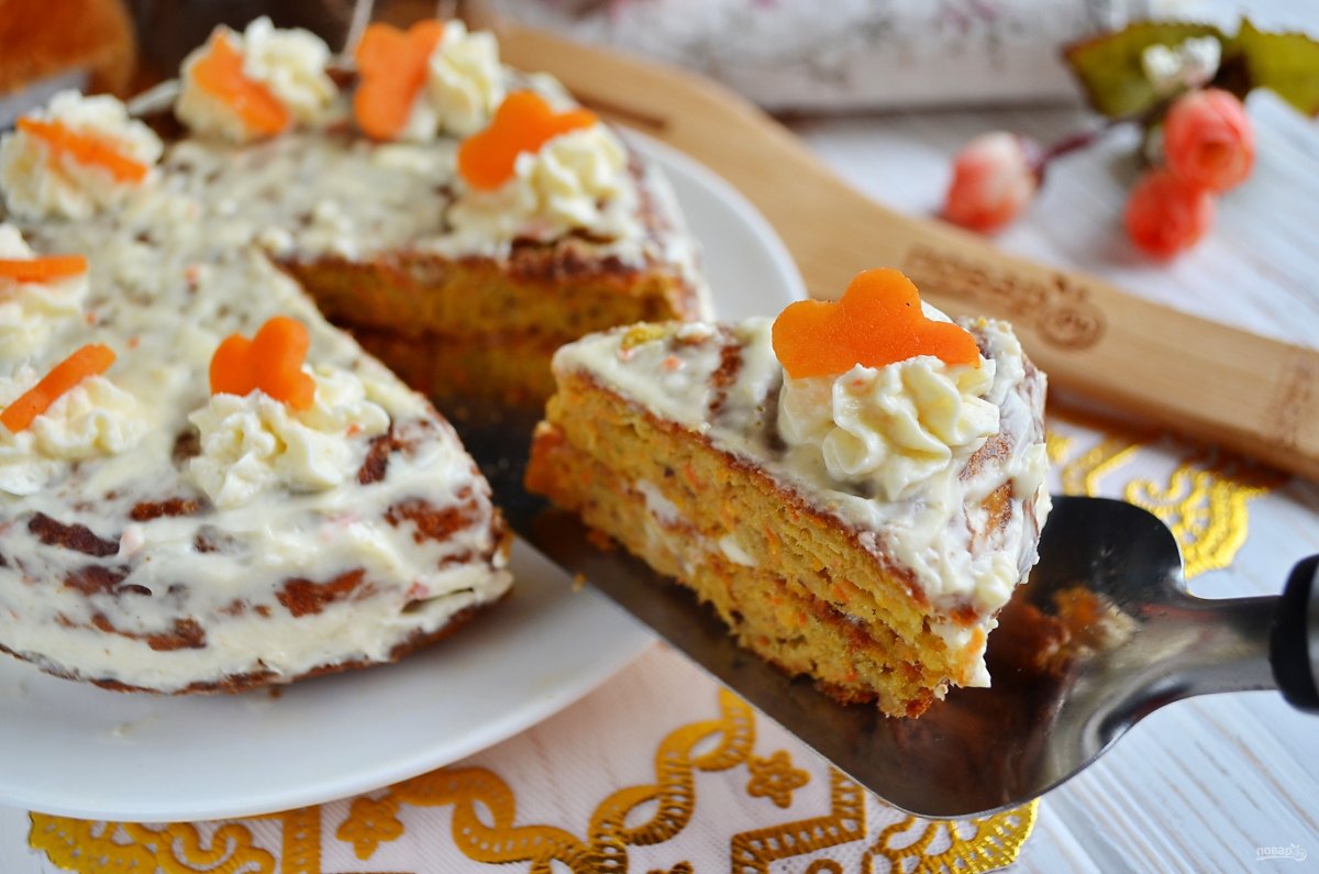 Английский морковный торт Carrot-Cake