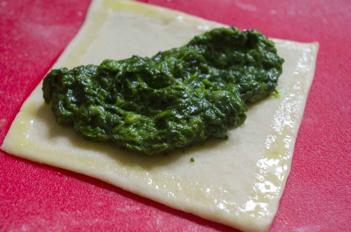 КИШ Лорен с курицей и шпинатом