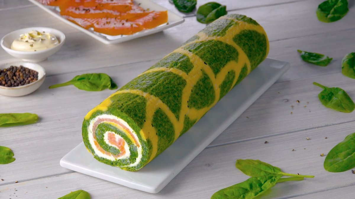 КИШ со шпинатом и сыром