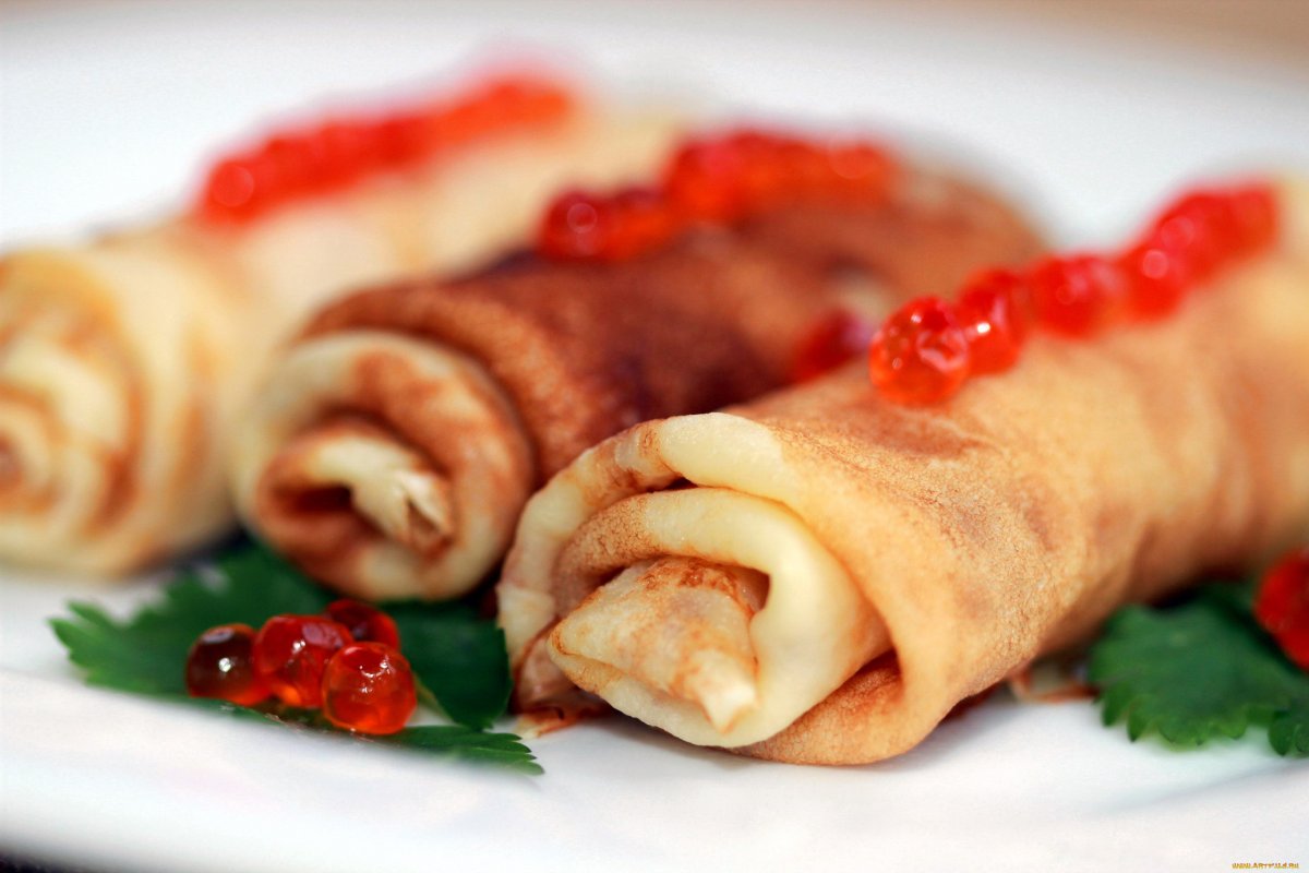 Блины с сыром
