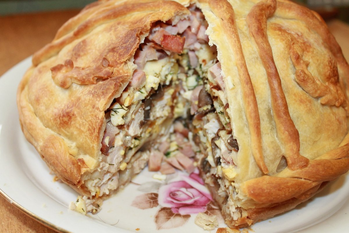 Красивый курник