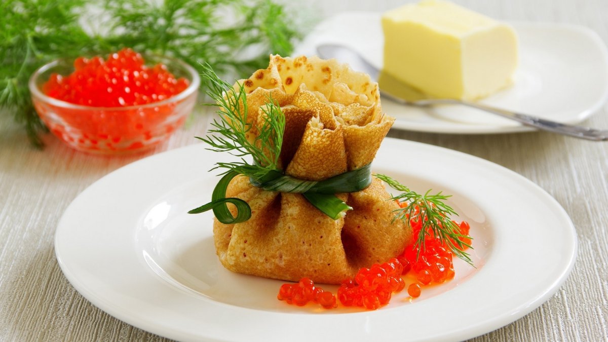 Масленица еда