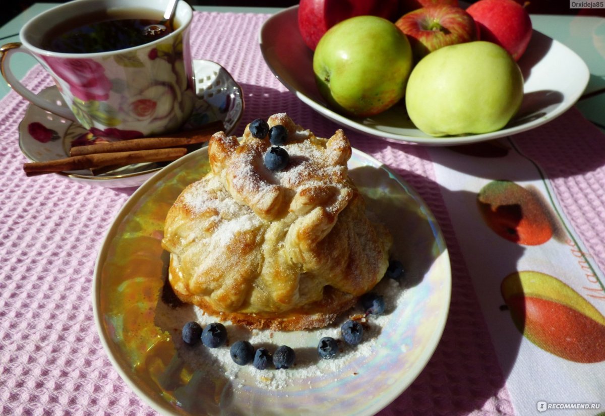 Нормандский яблочный пирог