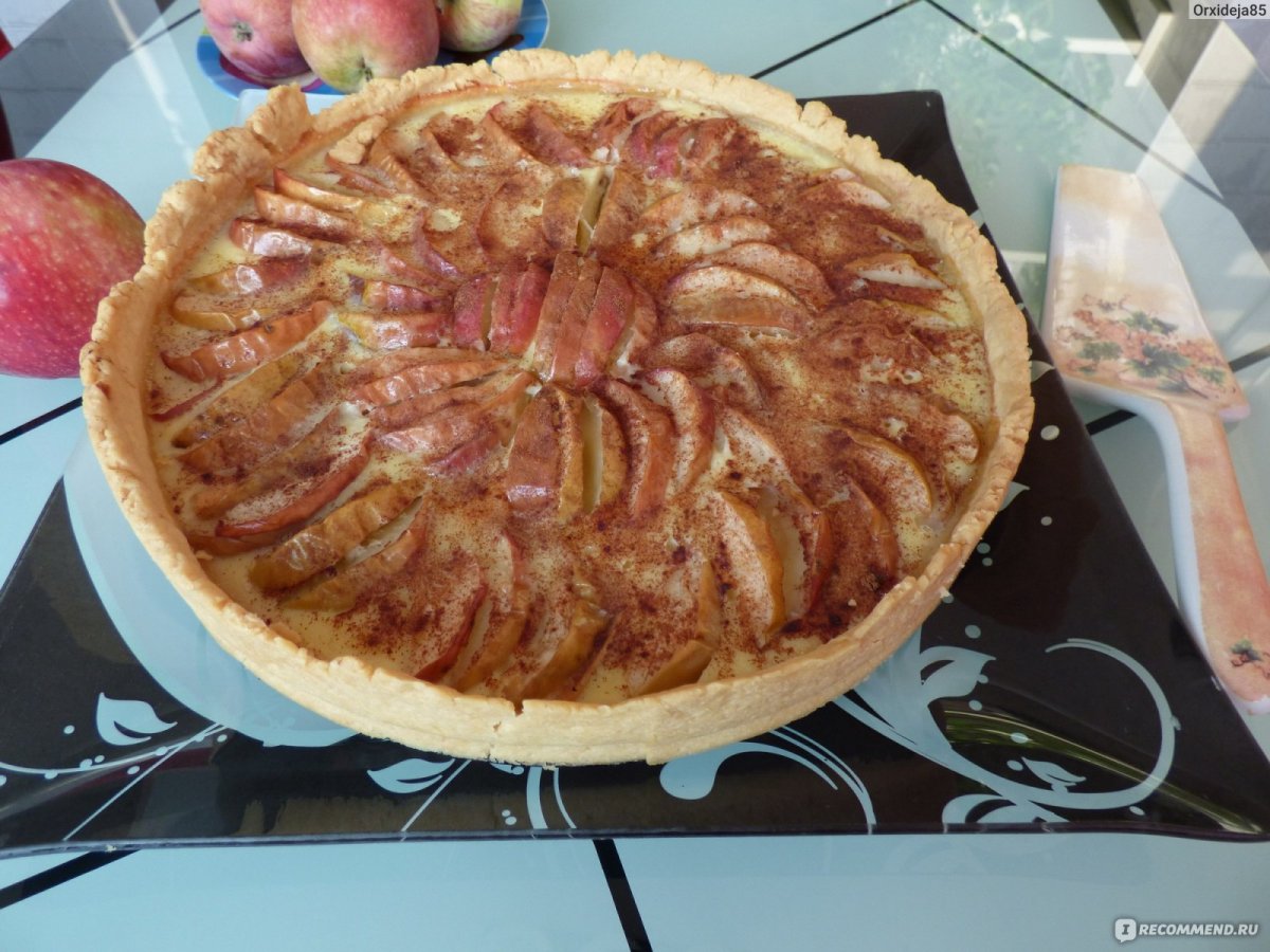 Нормандский яблочный пирог