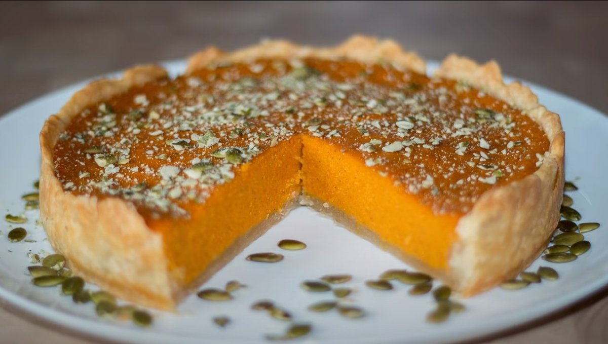 Монастырская кухня тыквенный пирог