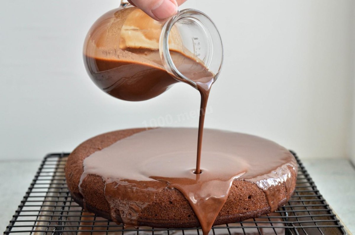 Глазурь для пирога из какао