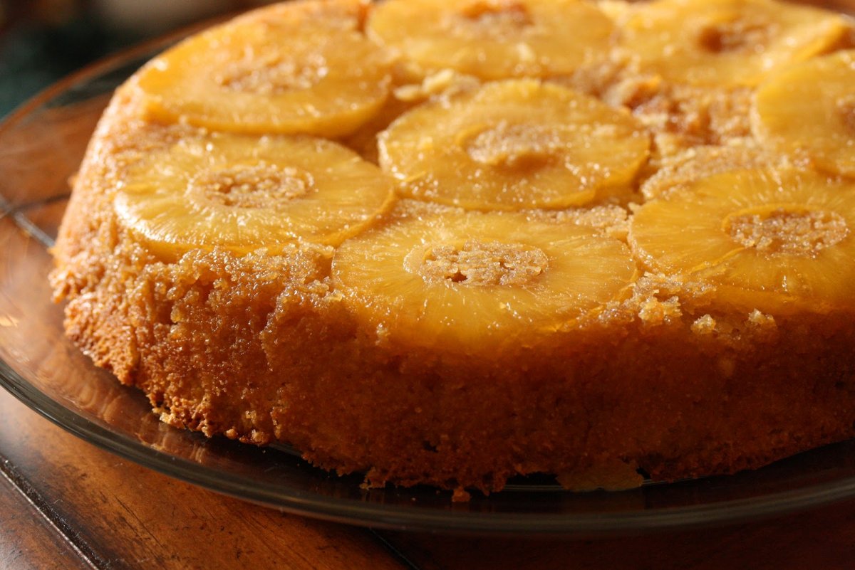 Pineapple upside-down Cake пирог-перевертыш