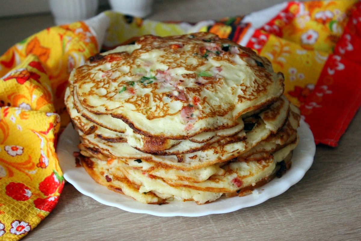 Панкейки ромашки