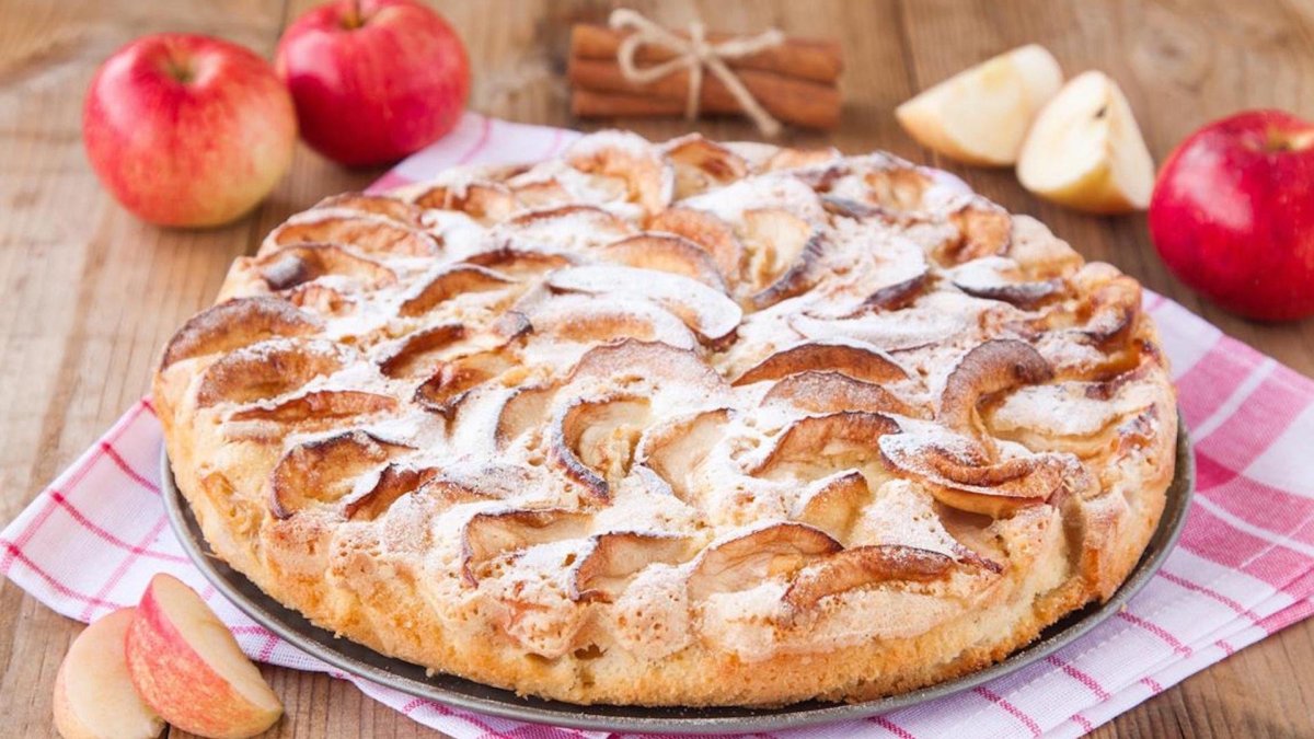 Яблочная Жизель пирог