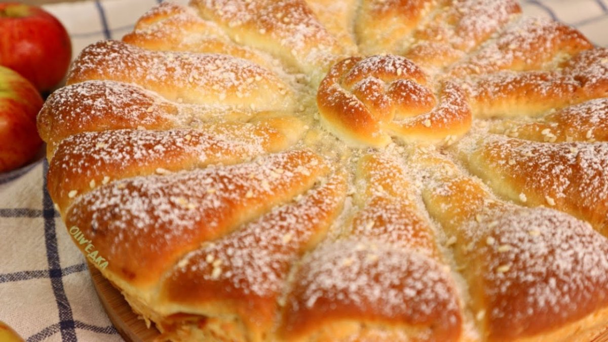 Отрывной яблочный пирог