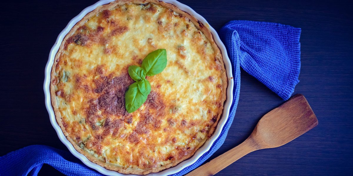 Пирог с шампиньонами