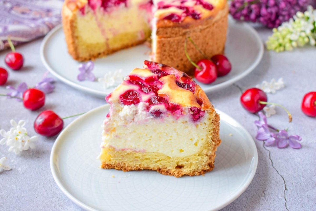 Диетический пирог с творогом