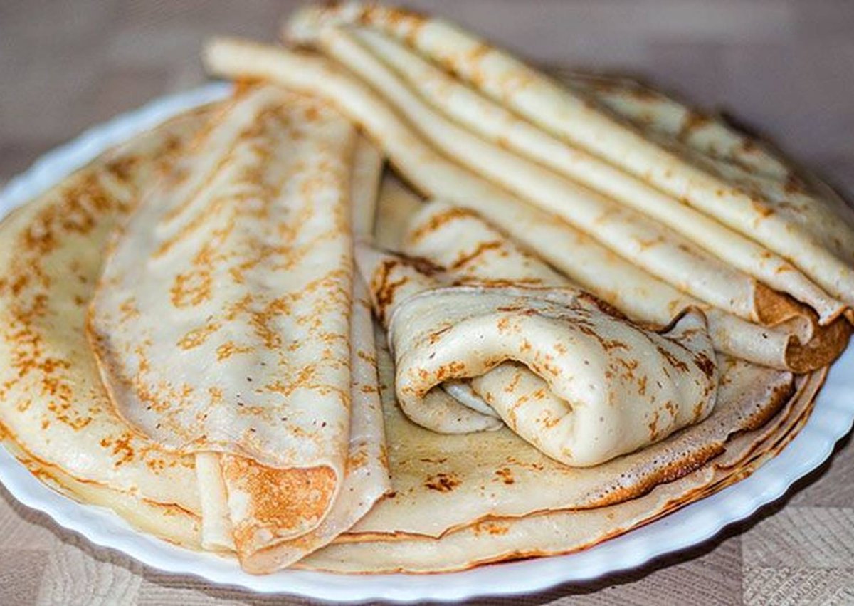 Блины разные вкусно и просто