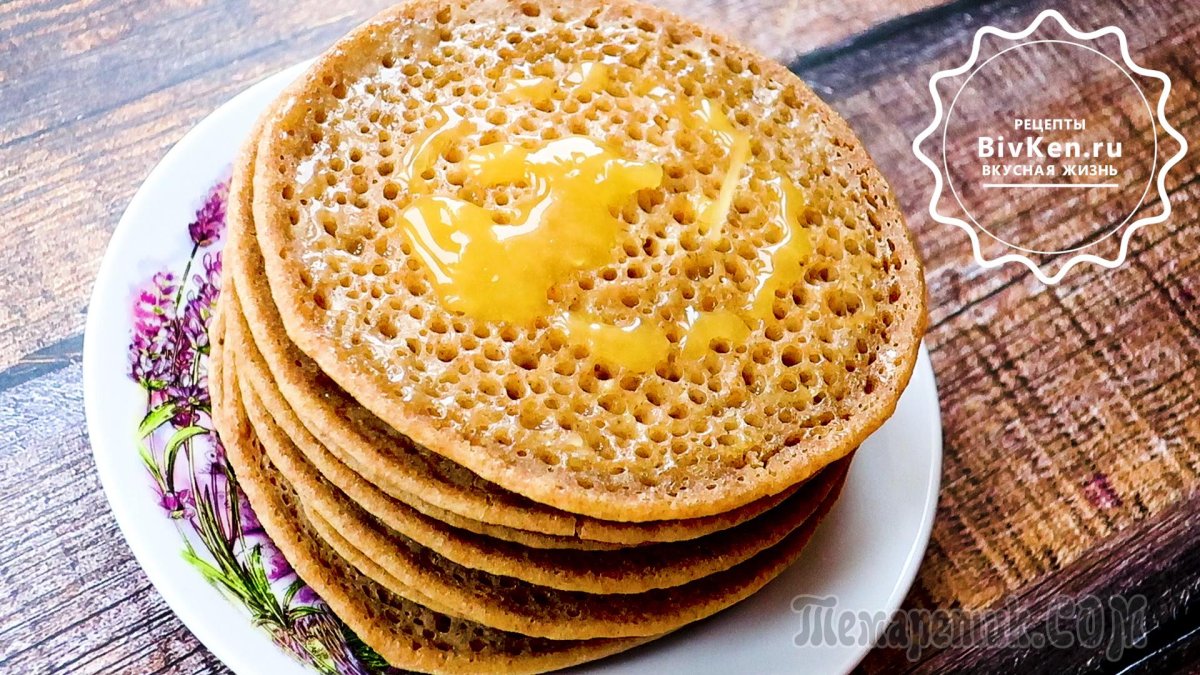 Марокканские блины тесто