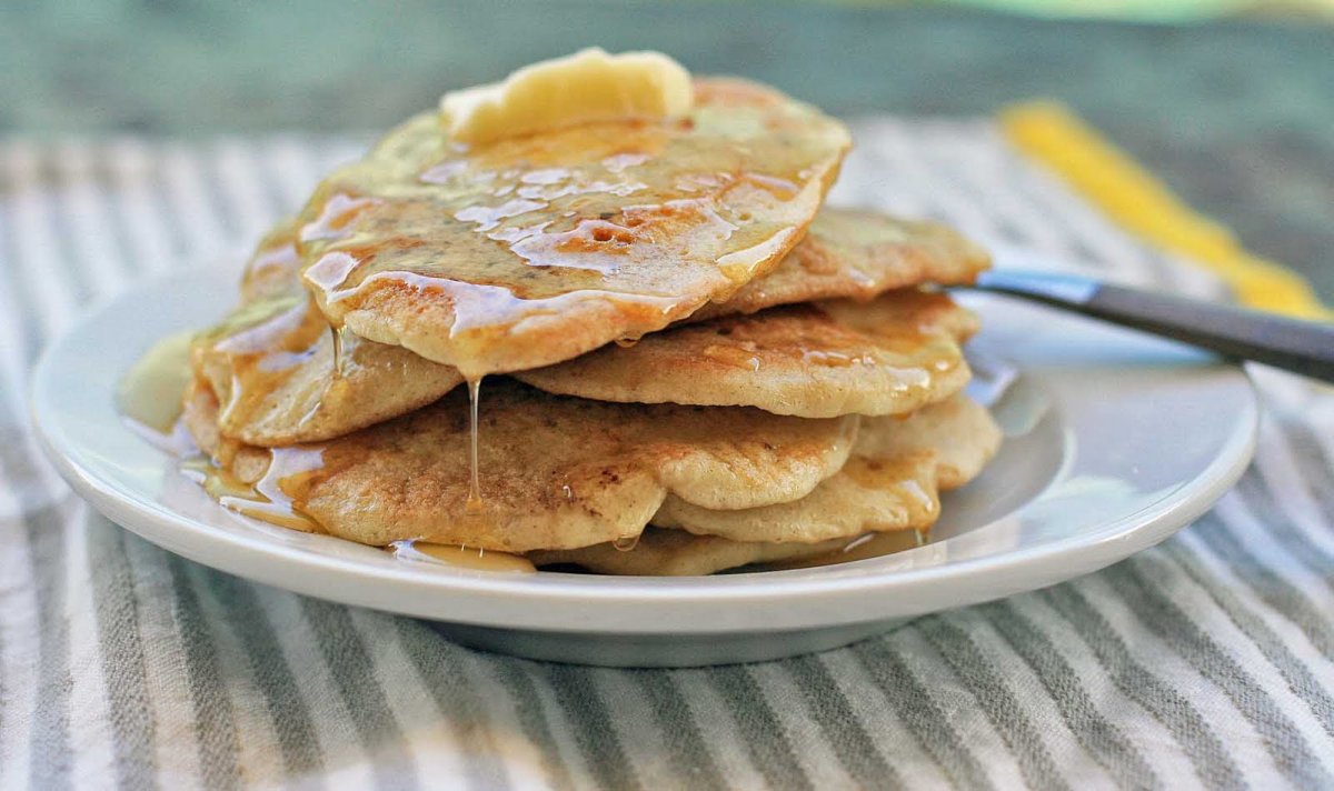 Блинчики на молоке с дырочками