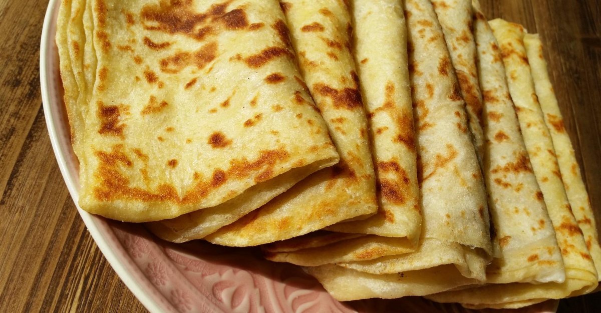 Марокканские слоеные лепешки Мсеммен