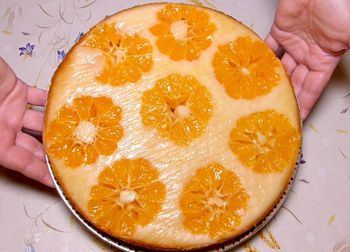Кухен мандариновые облака
