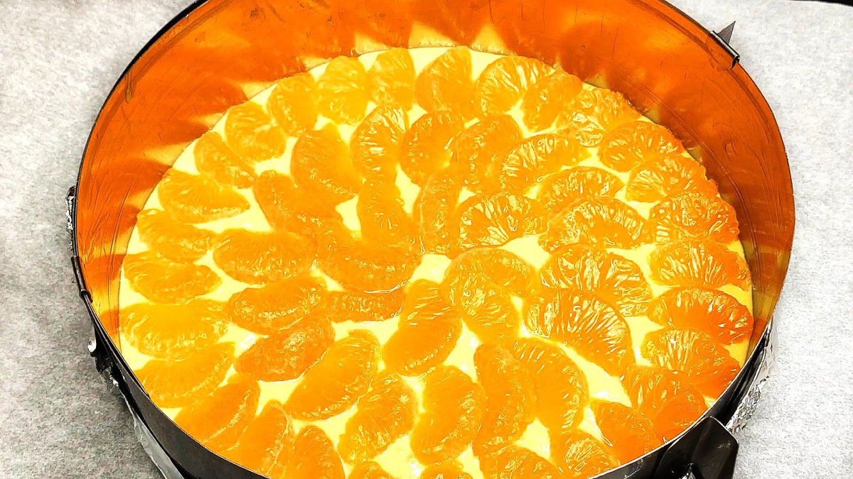 Пирог из мандаринов