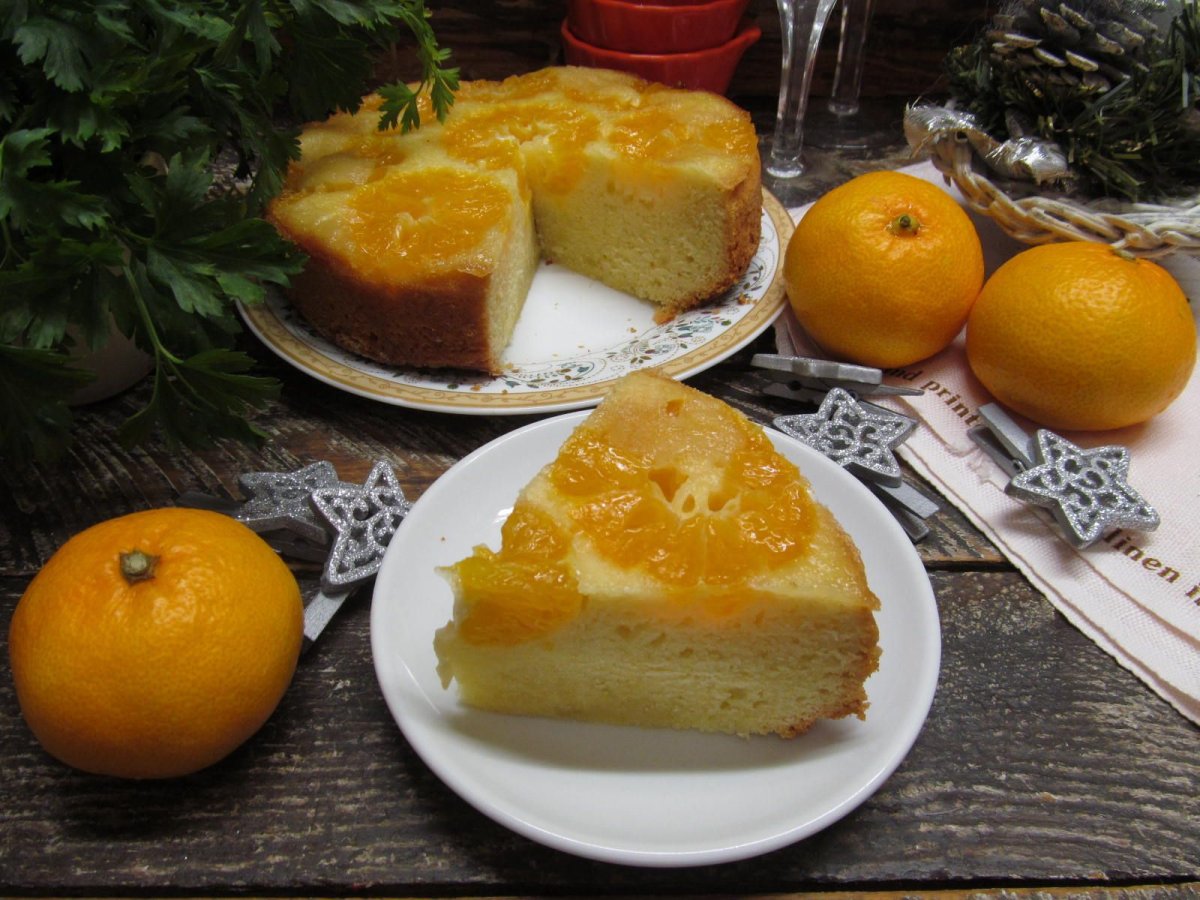 Пирог из мандаринов