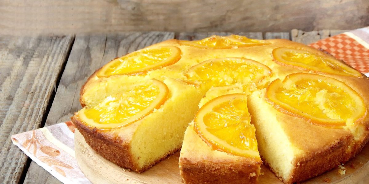 Пирог с лимоном и апельсином
