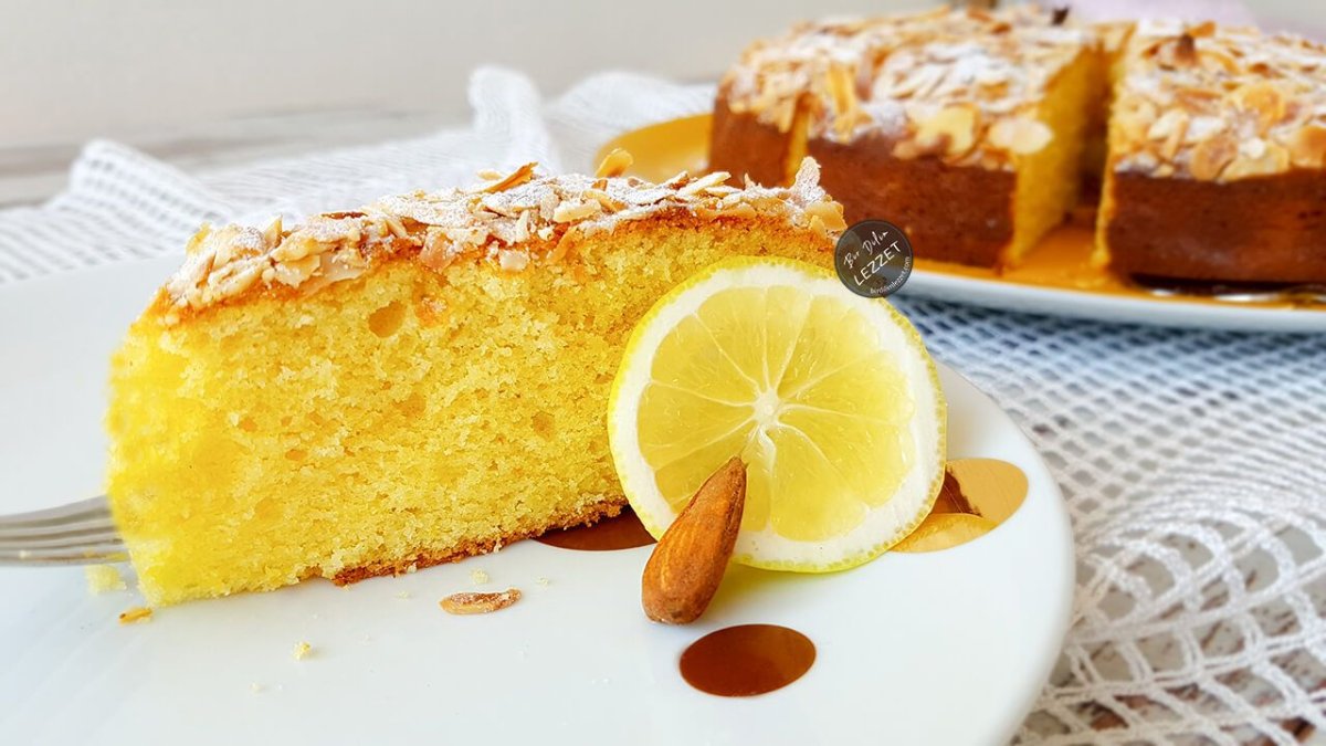 Лимонный кекс французский