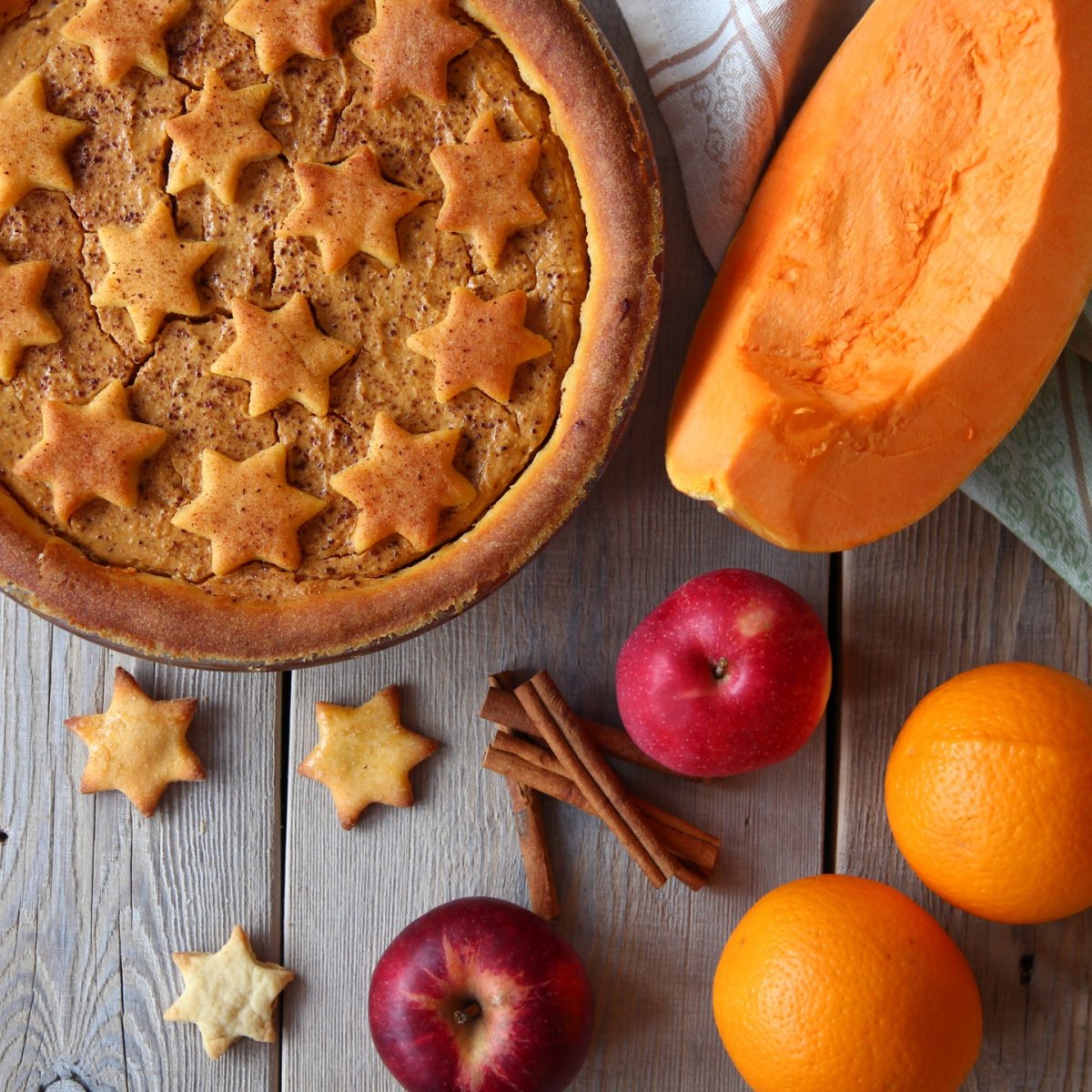 Thanksgiving Day тыквенный пирог