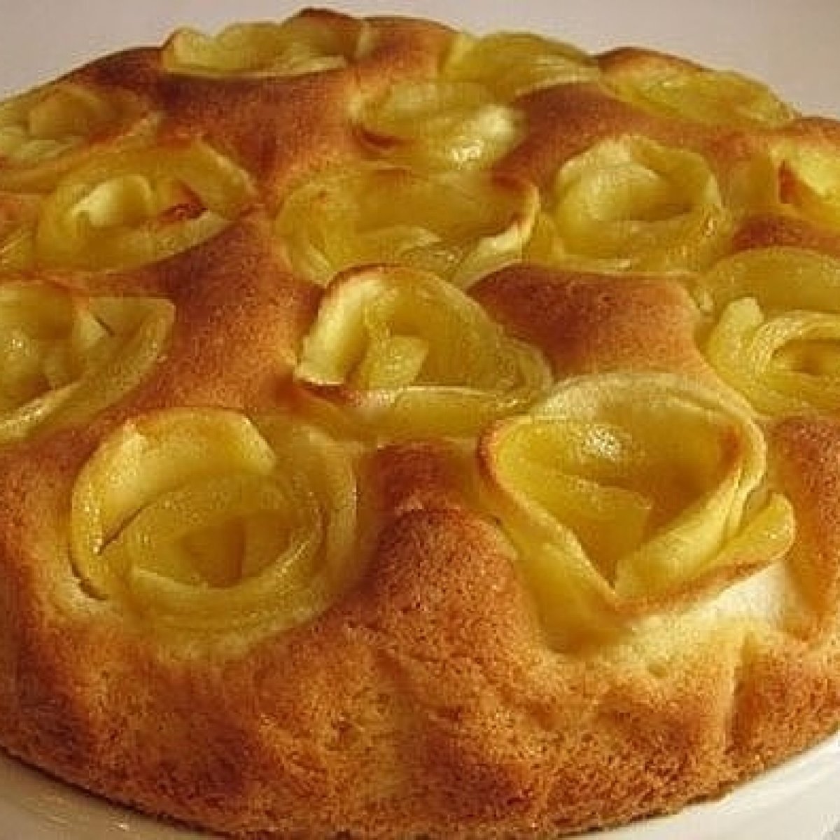 Шарлотка с яблоками Юлии Высоцкой