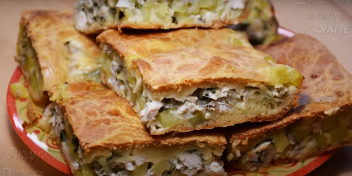 Двенадцатислойная кулебяка