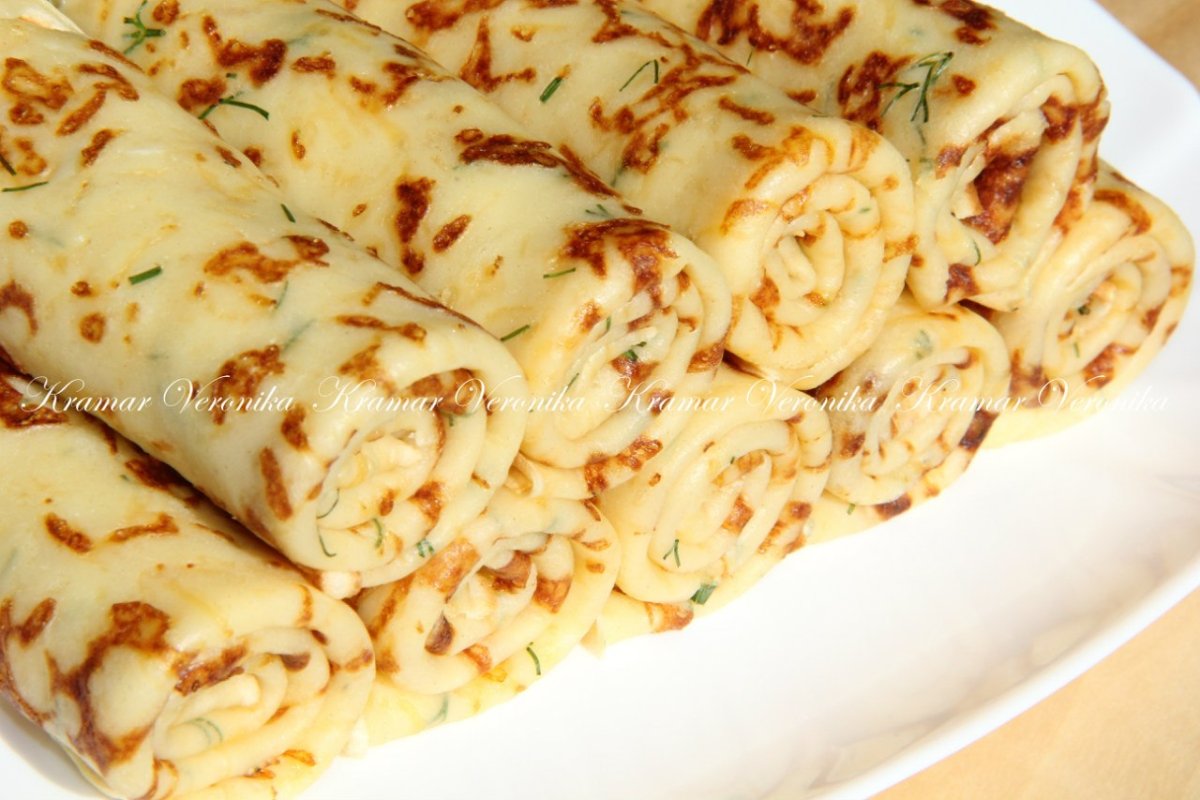 Блинчики с капустой