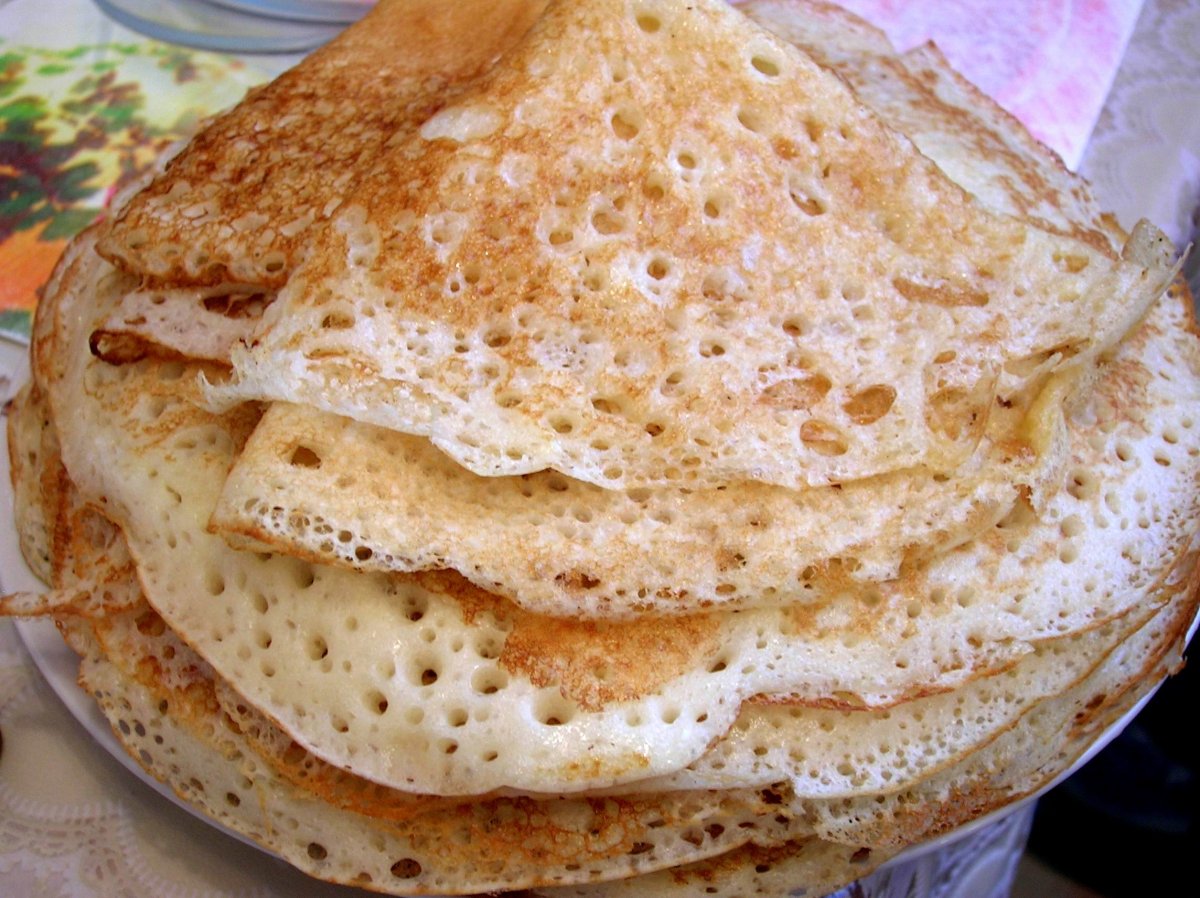 Блины на кокосовом молоке