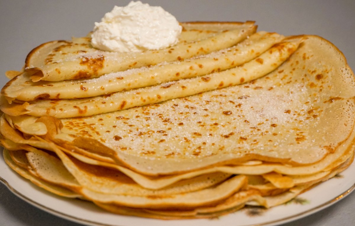 Блины с дырочками