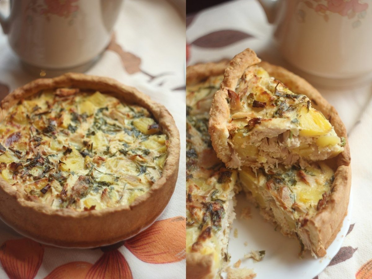 Красивые пирожки с печенью