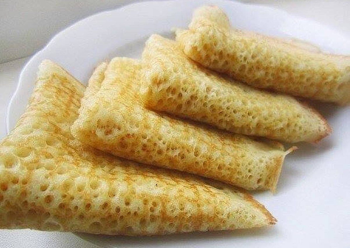 Банановые панкейки Азбука вкуса
