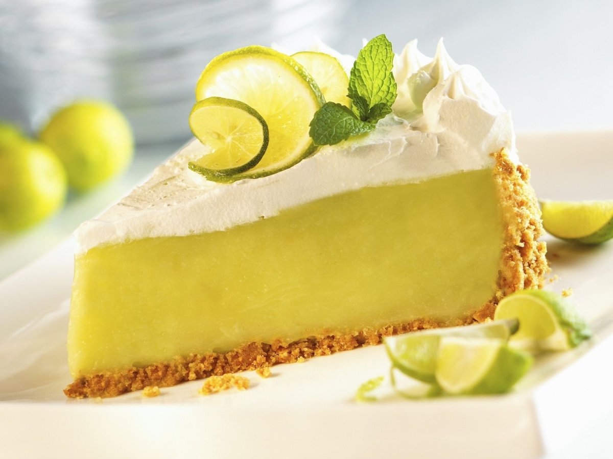 Lime Curd Cake