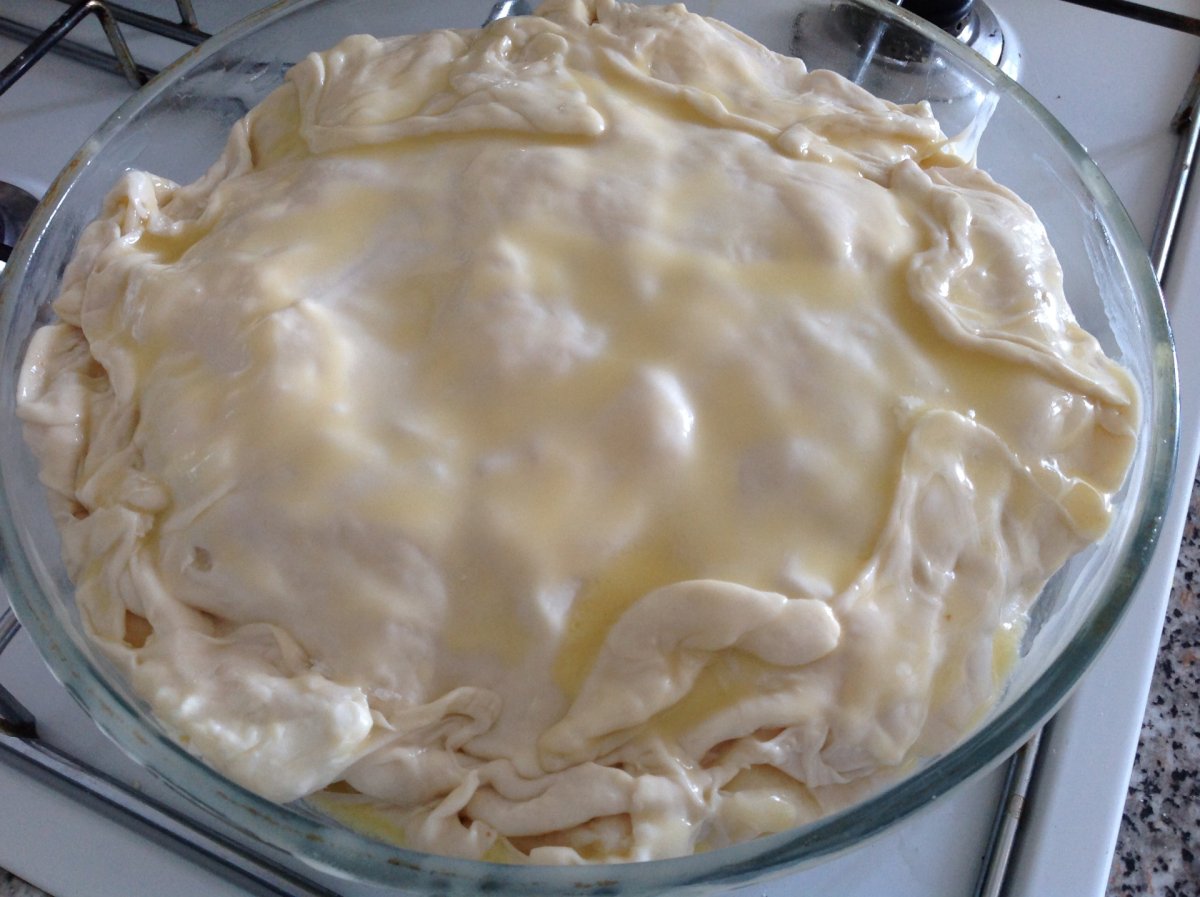 Пирог из лаваша