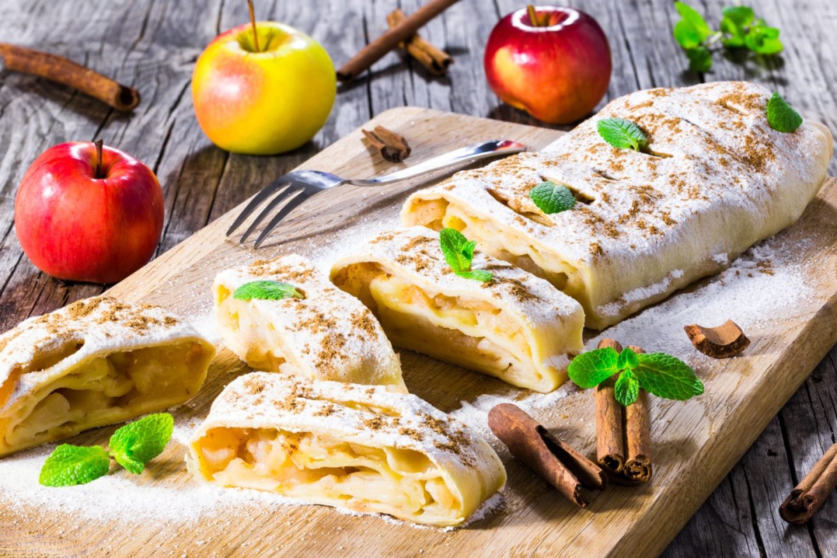 Классический яблочный Венский штрудель