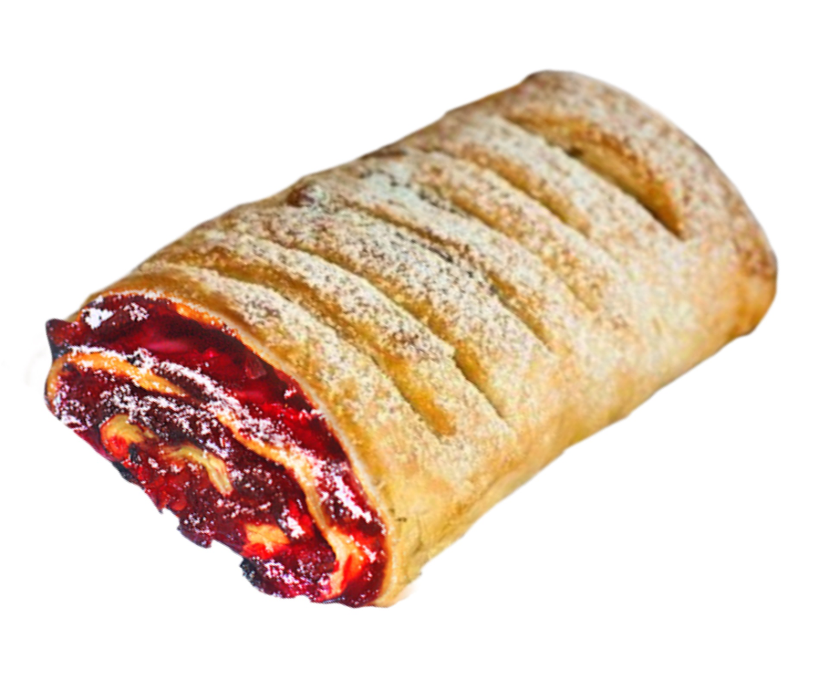 Слойка с вишней
