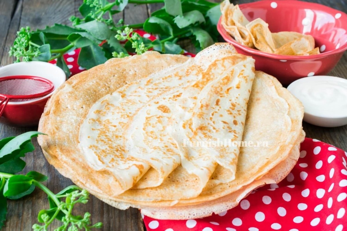 Блины на кефире