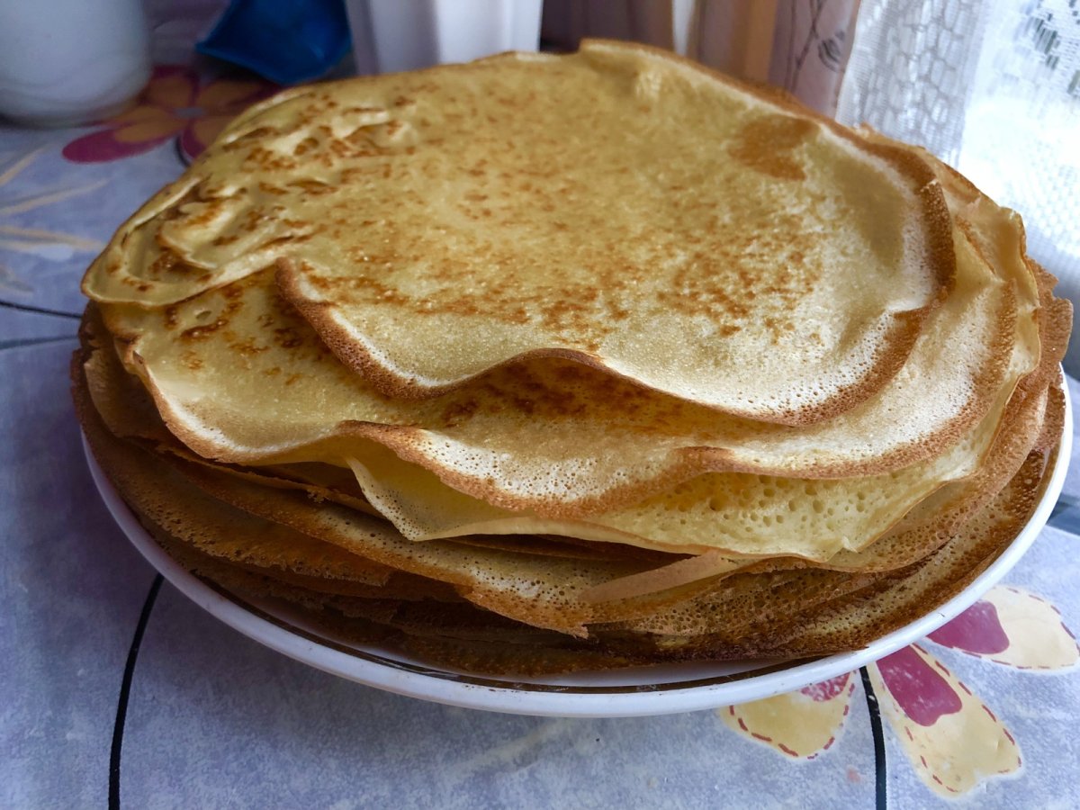 Лепёшки на кефире