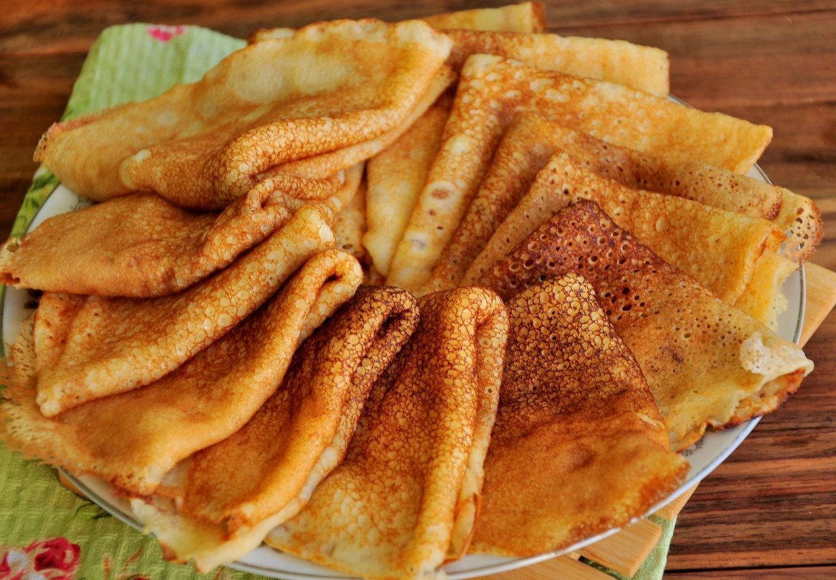 Чай с оладушками