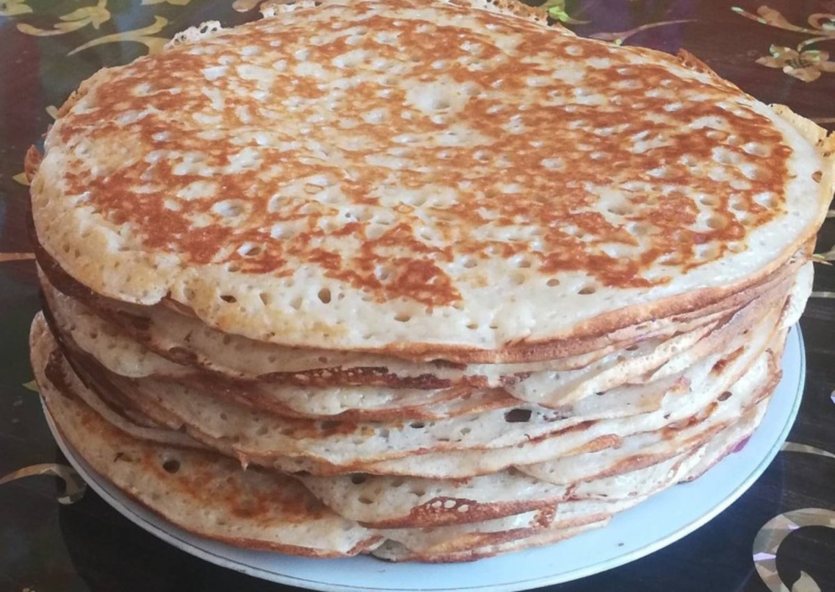 Блинчики на топленом молоке