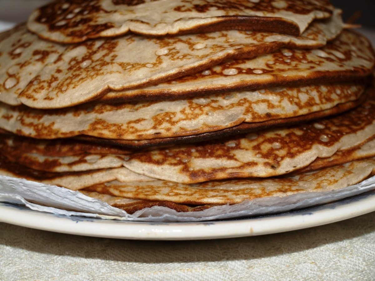 Блины с манной крупой